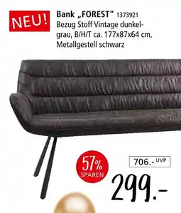 Zurbrüggen Forest bank „forest“ Angebot