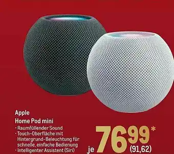 METRO Apple Home Pod Mini Angebot