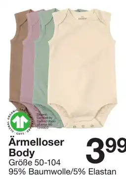 Zeeman Ärmelloser Body Angebot