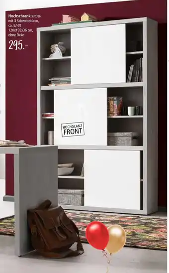 Zurbrüggen Hochglanz front hochschrank Angebot