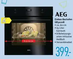 Trends Möbel Aeg einbau-backofen Angebot