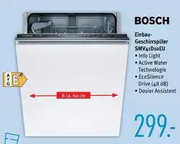 Trends Möbel Bosch einbau-geschirrspüler smv41d10eu Angebot