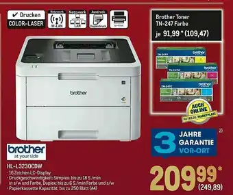 METRO Brother Hl-l3230cdw Angebot