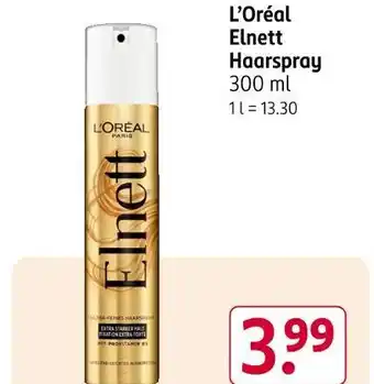 Rossmann L'oréal elnett haarspray Angebot