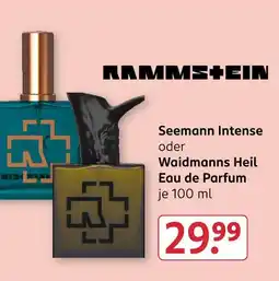 Rossmann Rammstein seemann intense oder waidmanns heil eau de parfum Angebot