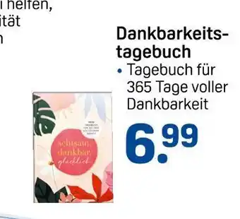 Rossmann Ideenwelt dankbarkeitstagebuch Angebot