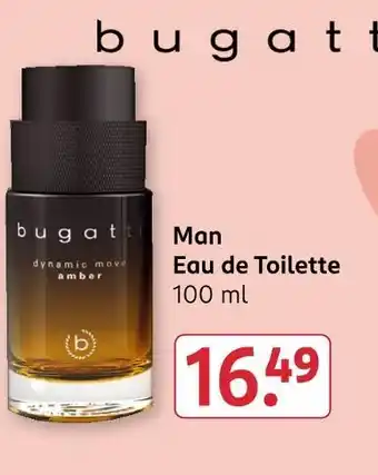 Rossmann Bugatti man eau de toilette Angebot