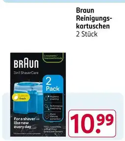 Rossmann Braun reinigungskartuschen Angebot