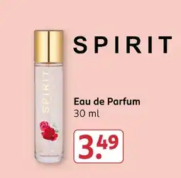 Rossmann Spirit eau de parfum Angebot