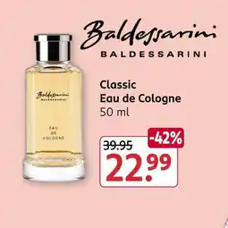 Rossmann Baldessarini classic eau de cologne Angebot