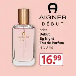 Rossmann Aigner début oder début by night eau de parfum Angebot