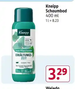 Rossmann Kneipp schaumbad Angebot