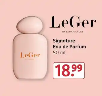 Rossmann Leger signature eau de parfum Angebot