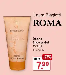 Rossmann Laura biagiotti donna shower gel Angebot