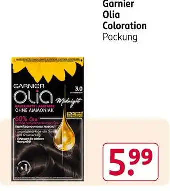 Rossmann Garnier olia coloration Angebot