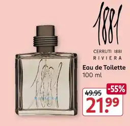 Rossmann Cerruti 1881 eau de toilette Angebot