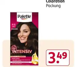 Rossmann Palette coloration Angebot