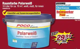 Poco Poco line raumfarbe polarweiß Angebot