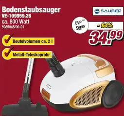 Poco Sauber bodenstaubsauger ve-109959.26 Angebot