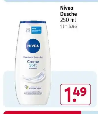 Rossmann Nivea dusche Angebot