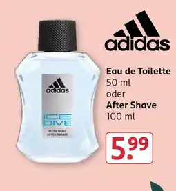 Rossmann Adidas eau de toilette oder after shave Angebot