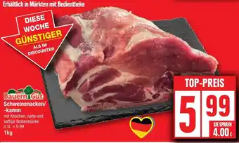 Edeka Bauern Gut Schweinenacken/ -kamm Angebot