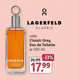 Rossmann Lagerfeld classic oder classic grey eau de toilette Angebot