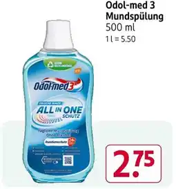 Rossmann Odol-med 3 mundspülung Angebot