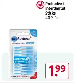 Rossmann Prokudent interdental sticks Angebot