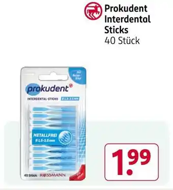 Rossmann Prokudent interdental sticks Angebot