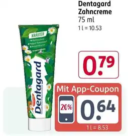 Rossmann Zahncreme Angebot