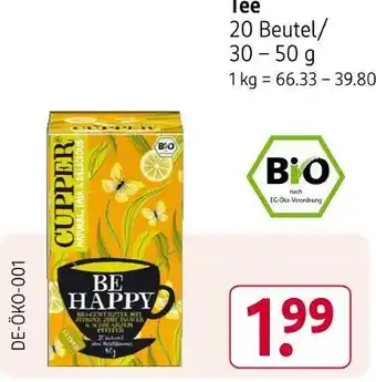 Rossmann Cupper tee Angebot