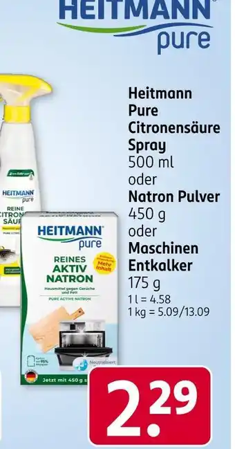 Rossmann Heitmann reinigungsartikel Angebot