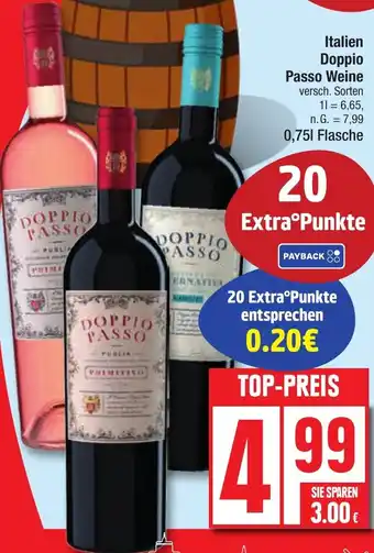 Edeka Italien Doppio Passo Weine Angebot