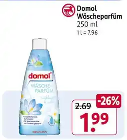 Rossmann Domol wäscheparfüm Angebot