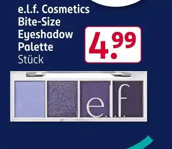 Rossmann E.l.f. cosmetics bite-size eyeshadow palette Angebot