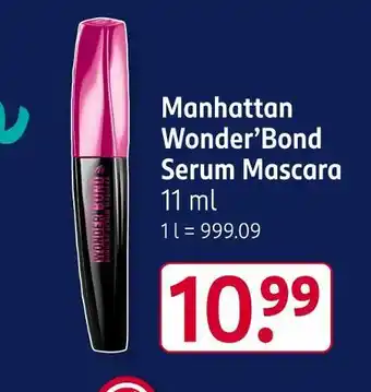 Rossmann Manhattan wonder'bond serum mascara Angebot