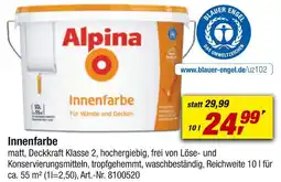 toom Baumarkt Alpina innenfarbe Angebot