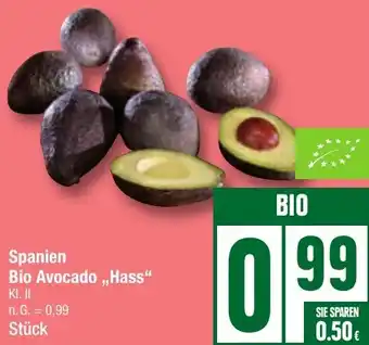 Edeka Spanien Bio Avocado ,,Hass" Angebot