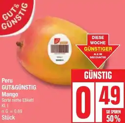 Edeka Peru GUT&GÜNSTIG Mango Angebot