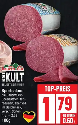 Edeka Bauern Gut Sportsalami Angebot