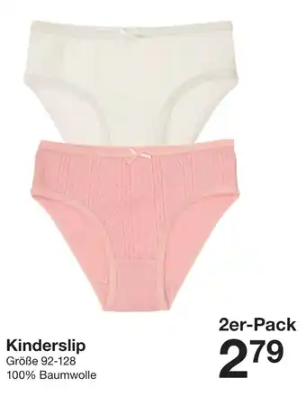 Zeeman Kinderslip 2er-Pack Angebot