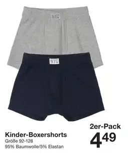 Zeeman Kinder-Boxershorts 2er-Pack Angebot