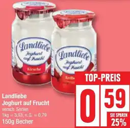 Edeka Landliebe Joghurt auf Frucht Angebot