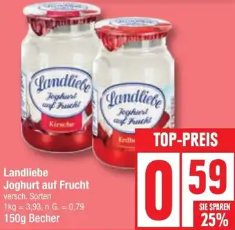 Edeka Landliebe Joghurt auf Frucht Angebot