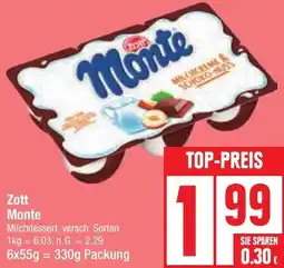 Edeka Zott Monte Angebot