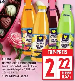 Edeka EDEKA Herzstücke Lieblingssaft Angebot