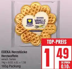 Edeka EDEKA Herzstücke Herzwaffeln Angebot