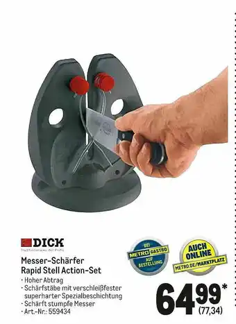 METRO Dick Messer-schärfer Rapid Stell Action-set Angebot