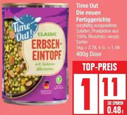 Edeka Time Out Die neuen Fertiggerichte Angebot